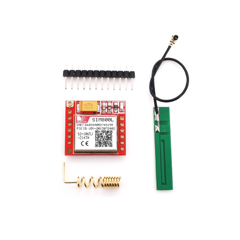 Compact Gsm Module SIM800L - Module GSM/GPRS compact pour projets IoT | Abrid Maroc